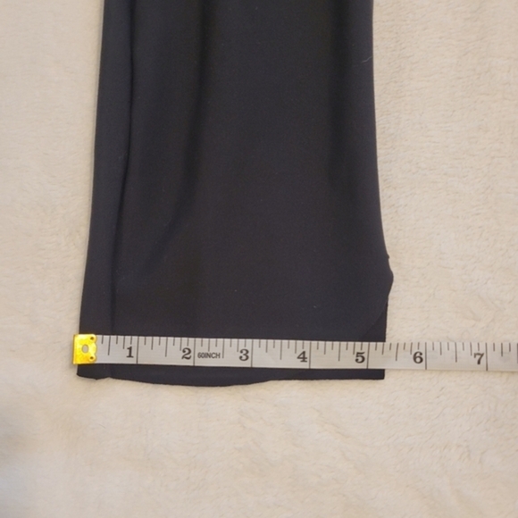 ATHLETA Stellar Crop Black‎ Women's Athletic Exercise Jogger Pants Size MT - Picture 14 of 15